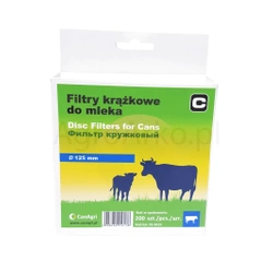 Filtry krążkowe do mleka fi 125 mm / 200 szt Can Agri