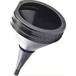 Lejek plastikowy z uchwytem oraz sitkiem prosty