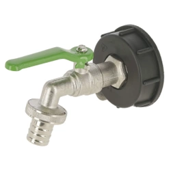 Kran do zbiornika IBC, z połączeniem węża, Kerbl