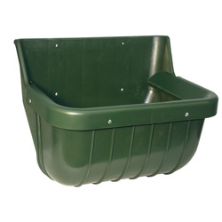 Karmidło prostokątne z listwą, oliwka, 15 l, 42 x 32 x 30  cm