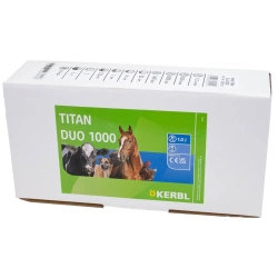 Uniwersalny elektryzator dla koni i bydła 1J TITAN DUO 1000 Kerbl