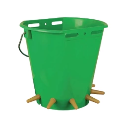 Wiadro do pojenia jagniąt kompletne 6 smoczków POLSKA