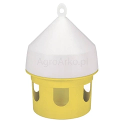 Karmnik dla gołębi, 5 l, żółty, Novital