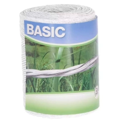 Plecionka ogrodzeniowa BASIC 3 x 0,16 mm 500 m biała KERBL