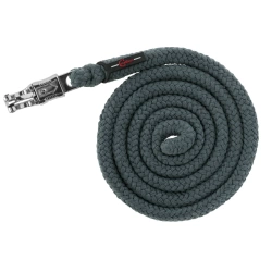 Uwiąz dla konia Doria, bezpieczny karabińczyk, 200 cm, zielony, Covalliero