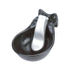 Poidło żeliwne z językiem z blachy nierdzewnej 1,45l czarne Kerbl 221500