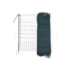 Siatka elektryczna dla drobiu 25 m, 106 cm, podw. szpic, zielony, Kerbl