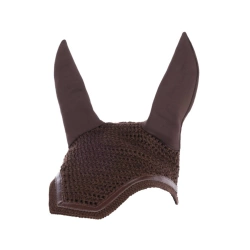 Nauszniki dla konia Linea, brązowe, Covalliero