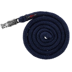 Uwiąz dla konia Doria, bezpieczny karabińczyk, 200 cm, granatowy, Covalliero