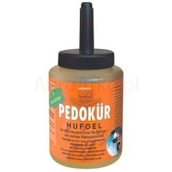 Olej do kopyt dla konia Pedokur, z pędzelkiem, 475 ml, Pharmakas Horse Fitform