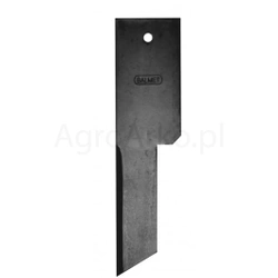 Nóż stały rozdrabniacza słomy, jedno ostrze gładkie 198x50/32x4.5mm fi 6,5 MASSEY FERGUSON