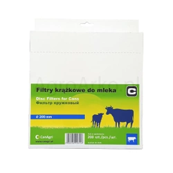 Filtry krążkowe do mleka fi 200 mm / 200 szt Can Agri