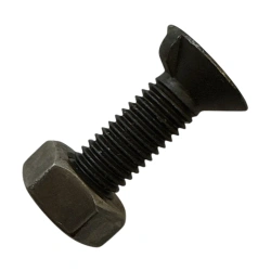 Śruba płużna M10x35 DIN 604 klasa 8.8 z nakrętką do maszyn rolniczych