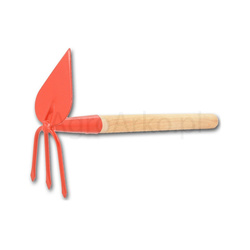 Motyczko - sercówka z widełkami mała na trzonku 30 cm PRODUKT POLSKI