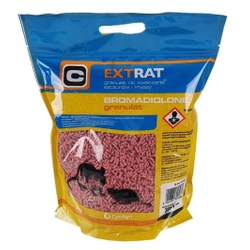 Trutka na myszy i szczury, granulat 3 kg, brodiolon, Extrat.