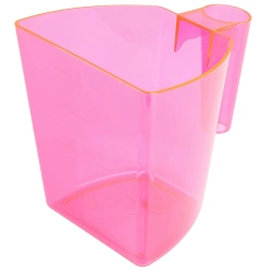 Miarka do paszy, 2 l, różowy, Kerbl