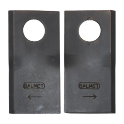 Nożyk kosiarki rotacyjnej BRZW 108x49x3 L/P  12 szt. (6L+6P) Balmet