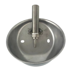 Poidło miskowe dla tuczników warchlaków PM-2K z zaworem dzielnym z regulacją ze stali kwas., Macro-Pool