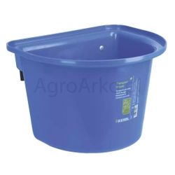 Żłób na paszę z zawiesiem 12 l, niebieskie KERBL 4018653700068