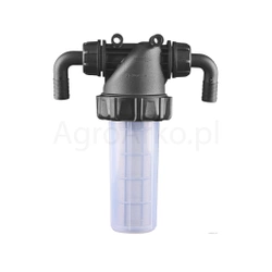 Filtr ciśnieniowy międzysekcyjny duży mesh 80 (kolanko fi 20) AGROPLAST