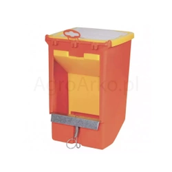 Automatyczne karmidło dla królików z przegrodą i pokrywą, 2500 ml, Novital