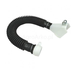 Przewód gumowy harmonijka kpl krótki uchwyt wyżej Siewnik