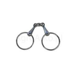 Wędzidło dla konia, podwójnie łamane, 13,5 cm, blister, Covalliero