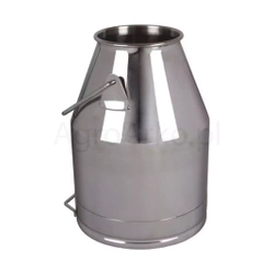 Konew, bańka udojowa nierdzewna 30 l, Ø 180 mm