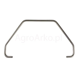 Bańka, konew udojowa, plastikowa, niebieska, 30 l - zapasowy uchwyt 143 mm