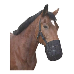 Kaganiec dla konia, nylonowy, czarny, Covalliero