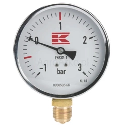 Manometr 100 mm przyłącze dolne 1/2" wóz asenizacyjny