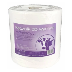 Ręcznik włókninowy do wymion, niepylący, 60 g/m2, 1800 g, 26 x 25 cm, Can Agri