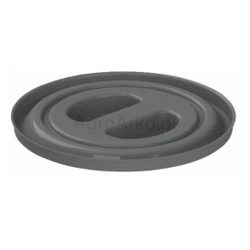 Pokrywa na wiadro z tworzywa sztucznego 13 l, czarna, Kerbl