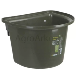 Żłób na paszę z zawiesiem 12 l, ciemnozielone KERBL 4018653700051