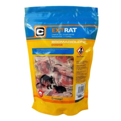 Trutka na myszy i szczury, pasta 1 kg, bromadiolon, Extrat.