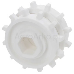 Koło wysiewające siewnika z otworem sześciokątnym siewnik zobżowy Poznaniak 3056020010 PRODUKT POLSKI