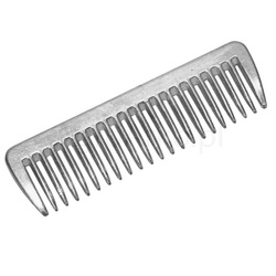 Grzebień do grzywy, aluminiowy, 9 cm, blister Kerbl