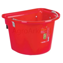 Żłób na paszę z zawiesiem i pałąkiem, 12 l, czerwone KERBL 4018653700112