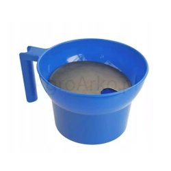 Kubek przedzdajacz, niebieski