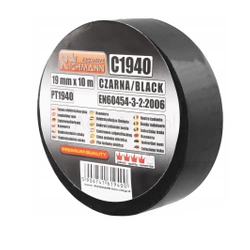 TAŚMA IZOLACYJNA PCV 19MMX10M CZARNA RICHMANN C1941