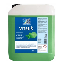 Koncentrat do mycia pomieszczeń i urządzeń mleczarskich o zapachu mięty Vitruś 5L