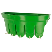 Poidło dla jagniąt zielone 5 smoczków, 5 porcji 3 litrowych