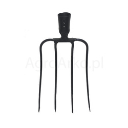 Widły 4-zębne metalowe nieoprawne PRODUKT POLSKI