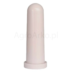 Smoczek gumowy wiadra do pojenia cieląt, biały, czerwony