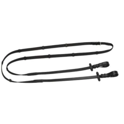 Wodze gumowane AntiSlip, 20 mm, czarno/brązowy, Covalliero