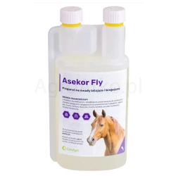 Preparat na owady latające i biegające ASEKOR FLY bezbarwny 1000 ml