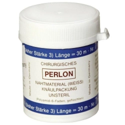 Nici chirurgiczne, 30 m, roz. 3, perlonowe, Kerbl