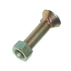 Śruba płużna 4-kątna z podsadzeniem DIN 608 1/2"x35 z nakrętką