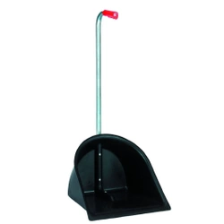 Szufla do zestawu do sprzątania w stajni, czarny, 90 cm, Kerbl