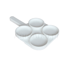 Przedzdajacz tacka do testowania biała